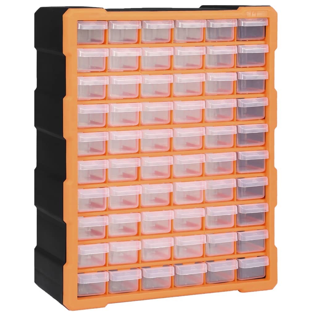 vidaXL Organiser met 60 lades 38x16x47