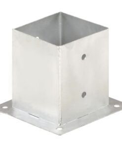 vidaXL Paalankers 4 st 121 mm gegalvaniseerd metaal