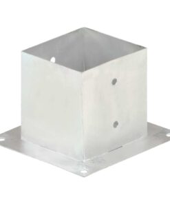 vidaXL Paalankers 4 st 141 mm gegalvaniseerd metaal