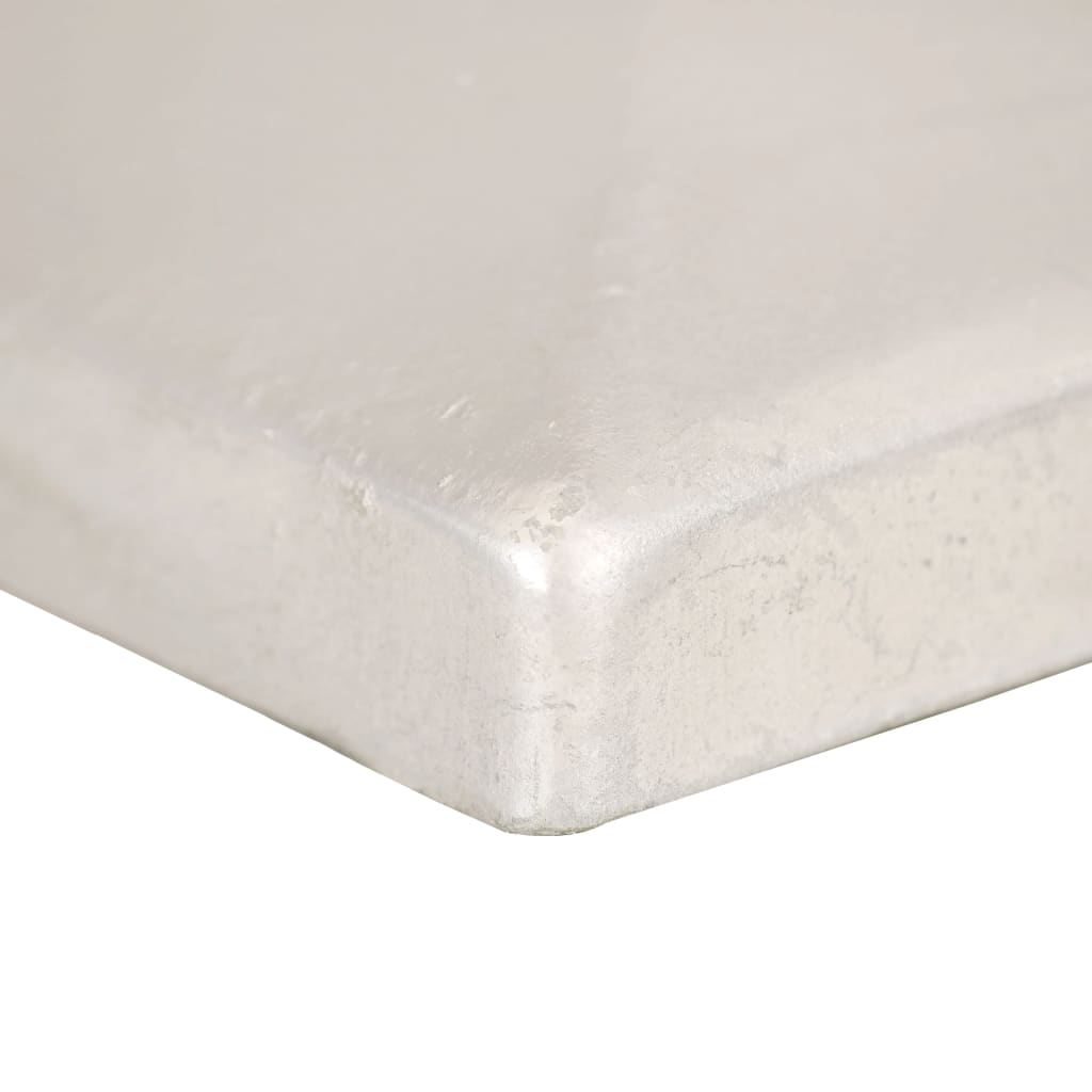 vidaXL Paalkappen 6 st piramide 101x101 mm gegalvaniseerd metaal - Afbeelding 6