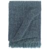 vidaXL Plaid 220x250 cm katoen indigo-blauw