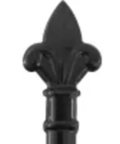 vidaXL Poort met puntige bovenkant dubbel 3x1