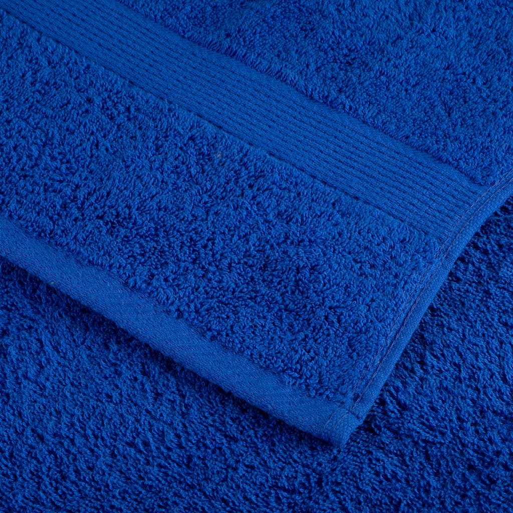 vidaXL Premium washandjes SOLUND 4 stuks blauw 30x30 cm 600 g/m² - Image 5