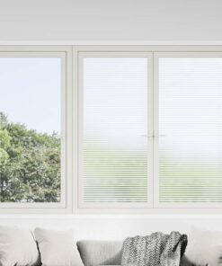 vidaXL Raamfolie strepenpatroon mat 0