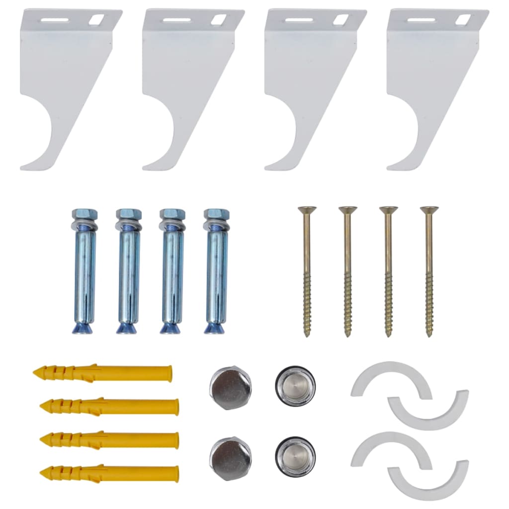 vidaXL Radiator-/verwarmingspaneel 542x900 mm wit - Image 3