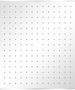 vidaXL Regendouche roestvrij staal vierkant 40x40 cm