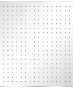 vidaXL Regendouchekop roestvrij staal 50x50 cm vierkant