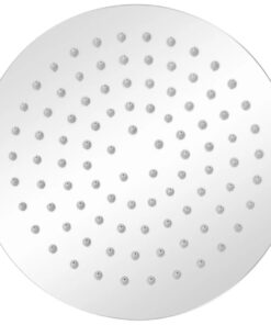 vidaXL Regendouchekop rond 20 cm roestvrij staal