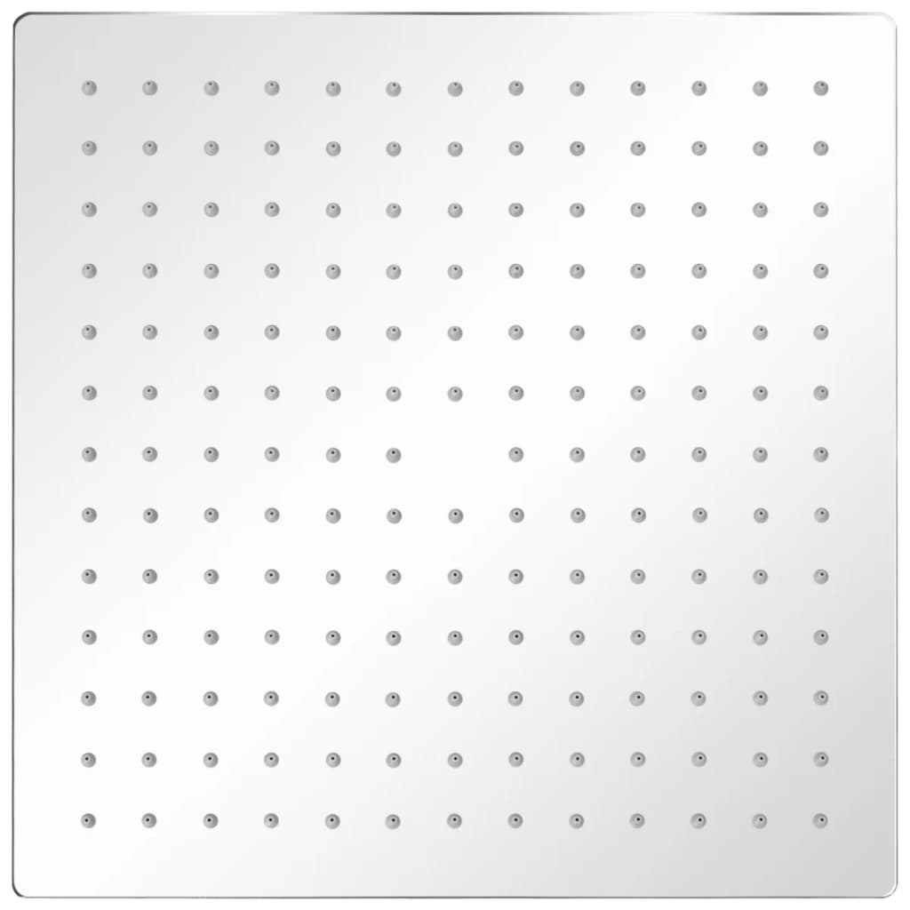 vidaXL Regendouchekop vierkant 30x30 cm roestvrij staal