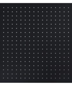 vidaXL Regendouchekop vierkant 50x50 cm roestvrij staal zwart