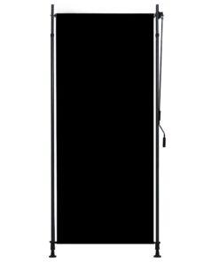 vidaXL Rolgordijn voor buiten 100x270 cm antraciet