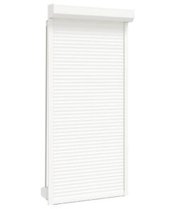 vidaXL Rolluik 100x210 cm aluminium wit