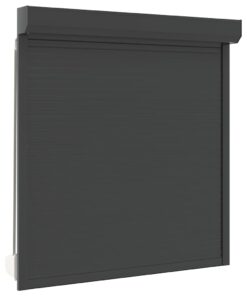vidaXL Rolluik 140x150 cm aluminium antracietkleurig