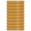 vidaXL Saunahanddoeken FROGN 10 st 80x200 cm 360 g/m² goud