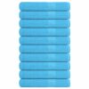 vidaXL Saunahanddoeken FROGN 10 st 80x200 cm 360 g/m² turquoise