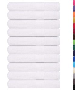 vidaXL Saunahanddoeken FROGN 10 st 80x200 cm 360 g/m² wit