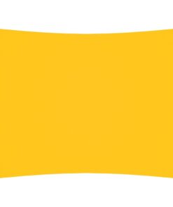 vidaXL Schaduwdoek rechthoekig 2x3 m oxford stof geel