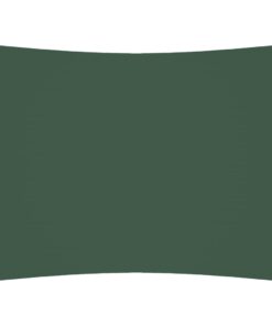 vidaXL Schaduwdoek rechthoekig 3x6 m oxford stof donkergroen