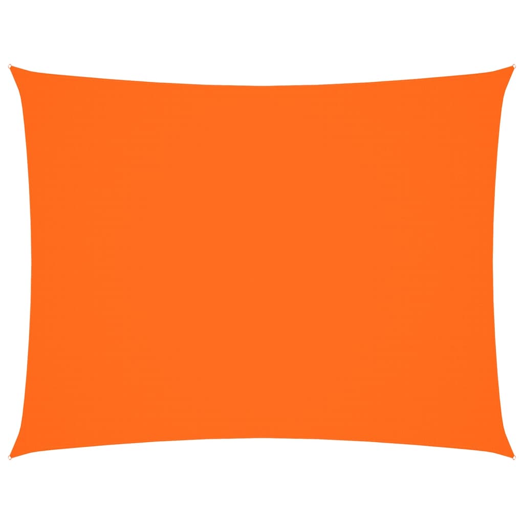 vidaXL Schaduwdoek rechthoekig 3x6 m oxford stof oranje