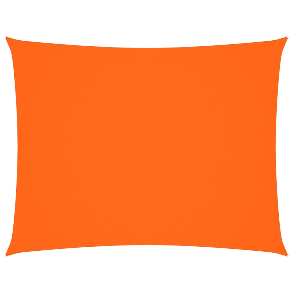 vidaXL Schaduwdoek rechthoekig 5x6 m oxford stof oranje