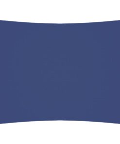 vidaXL Schaduwdoek rechthoekig 6x8 m oxford stof blauw
