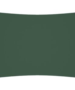 vidaXL Schaduwdoek rechthoekig 6x8 m oxford stof donkergroen