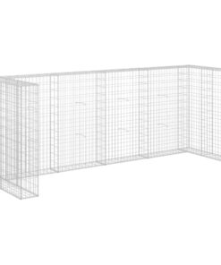 vidaXL Schanskorfmuur containers 320x100x120 cm gegalvaniseerd staal