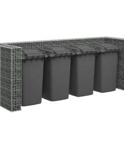 vidaXL Schanskorfmuur containers 320x100x120 cm gegalvaniseerd staal