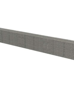 vidaXL Schanskorfmuur met deksels 900x50x100 cm gegalvaniseerd staal