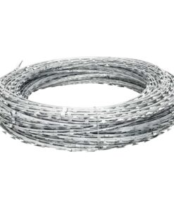 vidaXL Scheermesprikkeldraad concertina gegalvaniseerd staal 150 m
