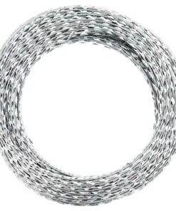 vidaXL Scheermesprikkeldraadt concertina gegalvaniseerd staal 150 m