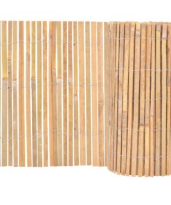 vidaXL Scherm 1000x50 cm bamboe