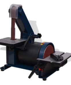 vidaXL Schijf- Bandschuurmachine 300 W