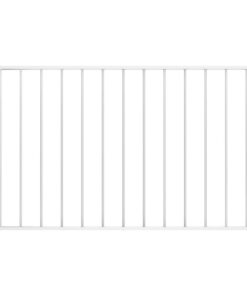 vidaXL Schuttingpaneel gepoedercoat staal 1