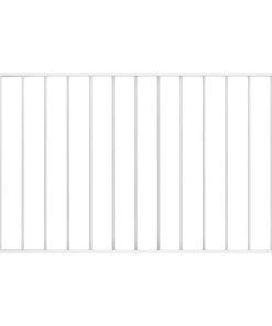 vidaXL Schuttingpaneel gepoedercoat staal 1