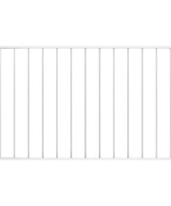 vidaXL Schuttingpaneel gepoedercoat staal 1