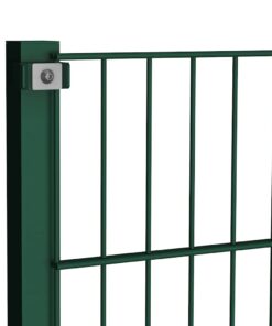 vidaXL Schuttingpaneel met palen ijzer 176