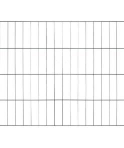 vidaXL Schuttingset 115x79 cm groen