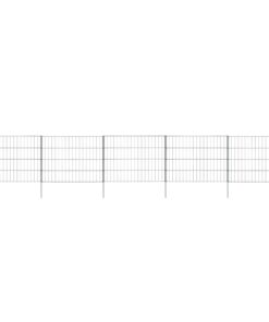 vidaXL Schuttingset 115x79 cm groen