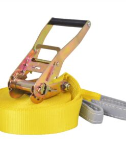 vidaXL Slackline 15 m x 50 mm 150 kg geel