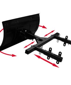 vidaXL Sneeuwploegblad voor sneeuwschuiver 80x44 cm