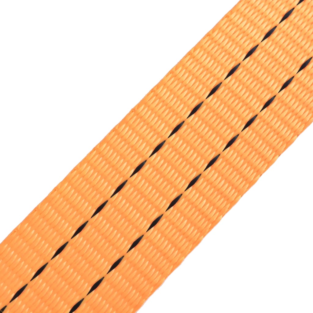 vidaXL Spanbanden 1 ton 6mx38mm oranje 4 st - Afbeelding 5