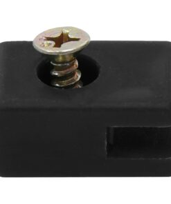 vidaXL Spandraadhouder met schroef 100 sets antraciet