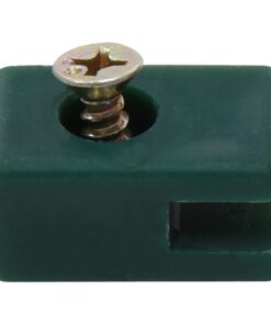 vidaXL Spandraadhouder met schroef 100 sets groen