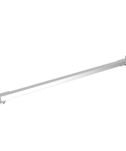 vidaXL Stabilisatiestang voor badwand 57