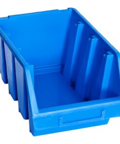 vidaXL Stapelbakken 20 st kunststof blauw