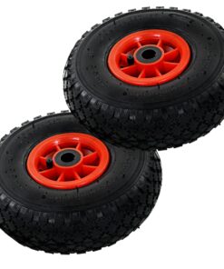 vidaXL Steekwagenwielen 2 st 3