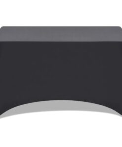 vidaXL Tafelhoes stretch antraciet 243x76x74 cm 2 st