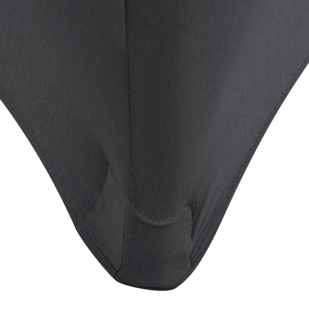 vidaXL Tafelhoes stretch antraciet 243x76x74 cm 2 st - Image 4