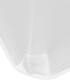 vidaXL Tafelhoes stretch wit 120x60